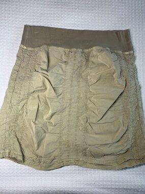 XCVI Wearables The Trace mini skirt tan size small